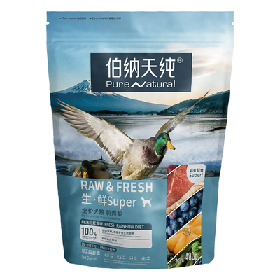 伯纳天纯全价鲜肉冻干犬粮