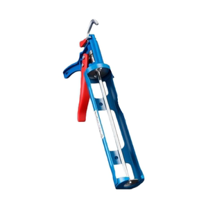 东成玻璃胶枪省力结构胶枪专用打胶枪自动断胶家用小型手动硅胶枪