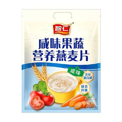 智仁咸味果蔬营养麦片