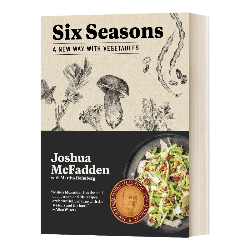 英文原版 Six Seasons 六季 蔬菜烹饪新方式 精装 饮食文化 英文版 进口英语原版书籍