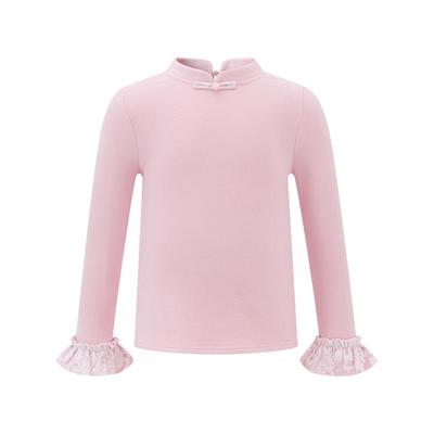 LittleNaive女童新中式打底衫