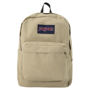 JanSport雅丹风2024年新款黑巧奶咖学生双肩书包时尚复古电脑包