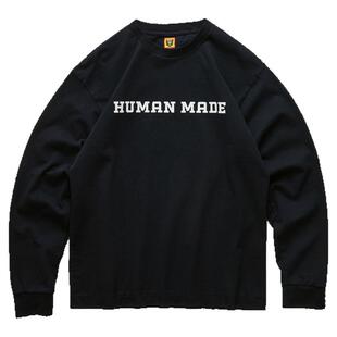 现货 HUMAN MADE GRAPHIC L/S T-SHIRT 日产老虎图案休闲长袖T恤