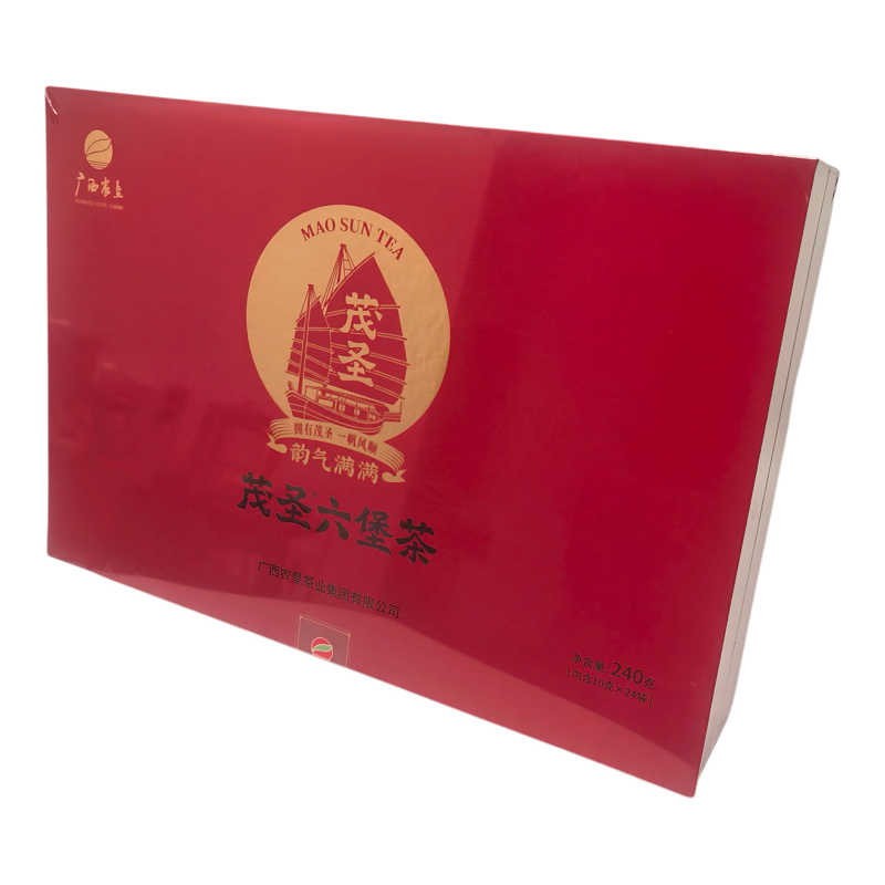 茂圣六堡茶一级240克槟榔韵礼盒