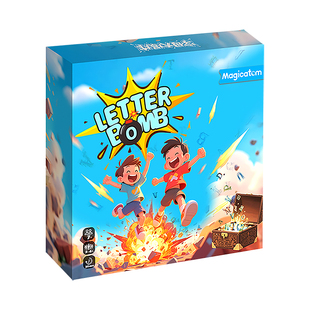 魔力原子字母大爆炸英文扑克英文麻将英语桌游益智玩具儿童礼物