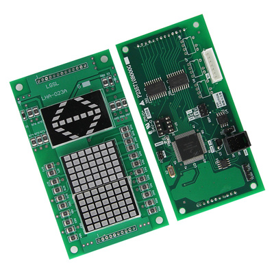 电梯配件轿厢显示板内呼P235710