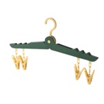 折叠衣架户外便携式旅行出差晾晒神器家用衣物袜子内衣防风收纳架