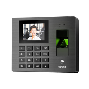 得力3960CSE智能云考勤机指纹考勤机deli打卡机指纹机指纹式签到员工上下班签到指纹式打卡机