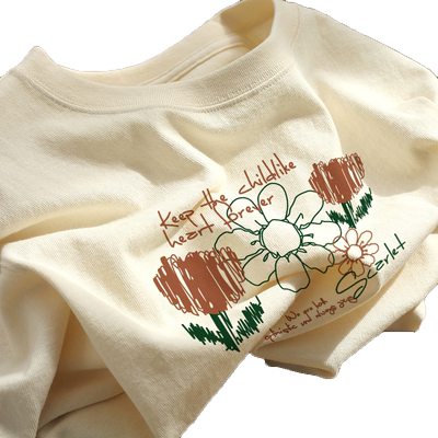 春秋装冬季新款纯棉长袖t恤女