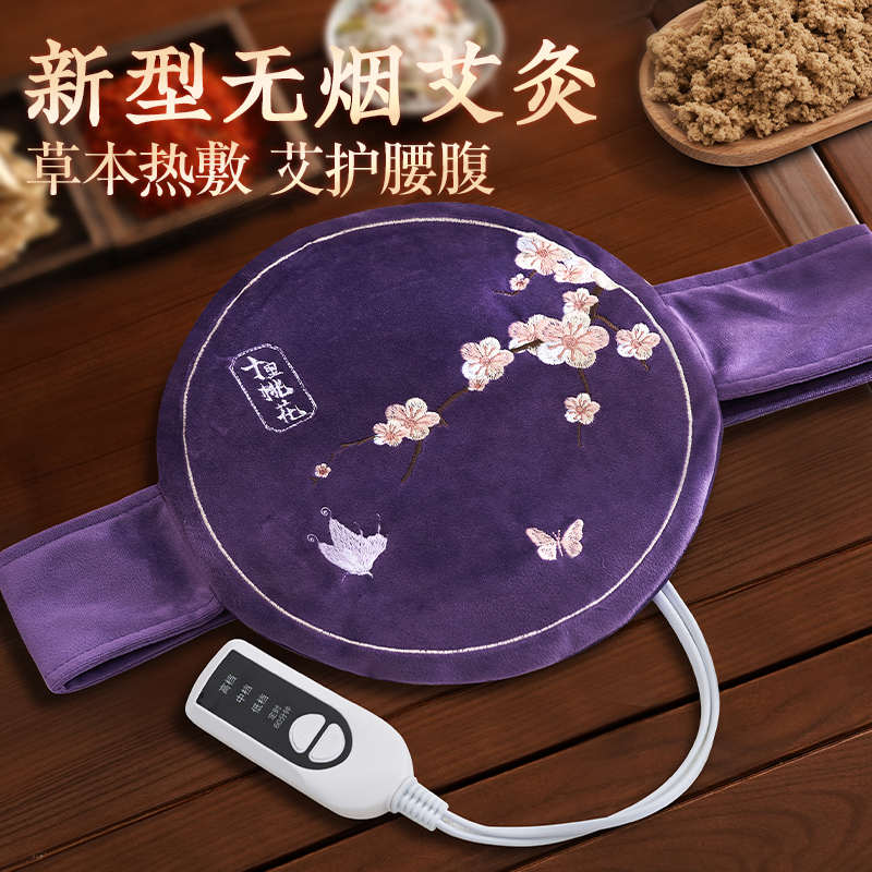 艾灸宝电加热暖胃宫腰带温灸熏蒸仪器具艾草包姨妈热敷袋全身家用