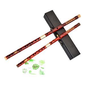 笛子小叶紫檀专业演奏型红木笛子乐器厂家授权百灵檀韵戈建明精制