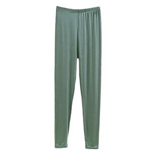 莫代尔打底裤女春夏内外穿紧身显瘦小脚九分长裤宽松高腰大码秋裤