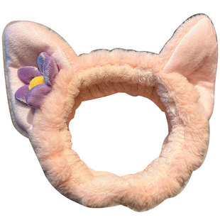 玲娜贝儿洗脸发带发箍女2023新款贝尔可爱专用束发带头箍女款秋冬