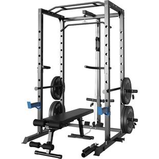 军霞专业龙门架健身家用健身器材多功能一体自由全框式卧推深蹲架