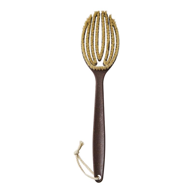 猪鬃毛洗澡刷搓背神器长柄