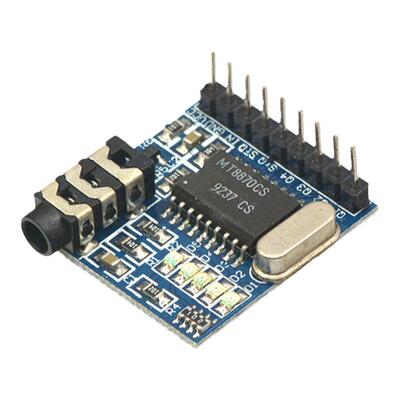 MT8870 DTMF语音解码板模块 电话拨号控制音频解码处理电路