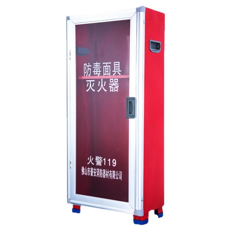 资质齐全灭火器面具套装检测通过