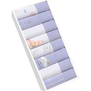 少女内裤女纯棉抗菌大码中大童高初中学生发育期女孩中腰三角短裤