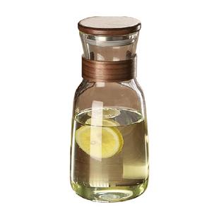 格娜斯耐高温玻璃冷水壶家用大容量开水壶泡茶壶客厅喝水杯子套装