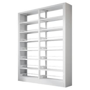 家用图书馆钢制书架落地多层置物架儿童绘本架一体靠墙客厅书柜子