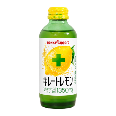 日本进口百佳柠檬汁碳酸饮料