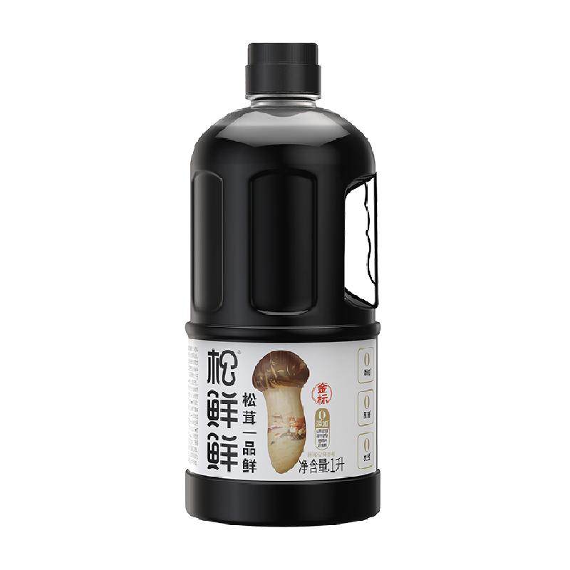 松鲜鲜金标松茸一品鲜零添加代替生抽炒菜凉拌百搭调味汁