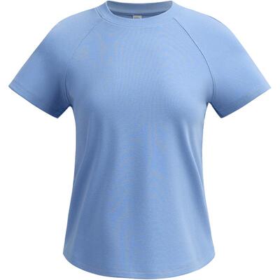 本来BENLAI女士插肩圆领短款修身短袖T恤衫2026夏季新款BNT460013