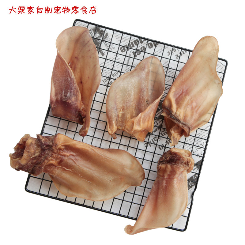 牛耳朵狗狗零食风干磨牙棒大型犬