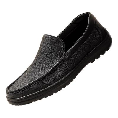 金利来男鞋羊皮商务休闲皮鞋