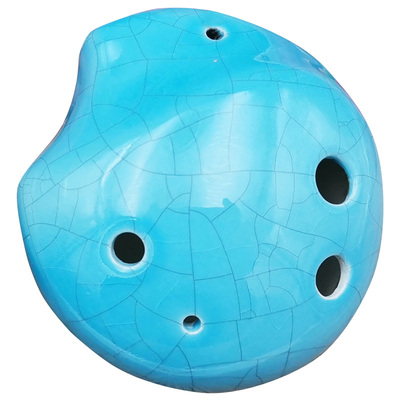 云尚歌圆形初学入门太极白裂陶笛