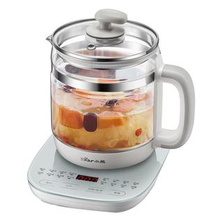 小熊养生壶全自动加厚玻璃煮茶器迷你办公室花茶壶电热烧水壶养身