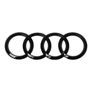 奥迪TT车标尾标TTS字标改装四环TTRS标贴Sline标志装饰45排量标