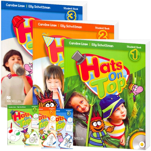 麦克米伦幼儿英语教材 hats on top 托班小中大班幼儿园英文课本