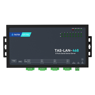 【塔石】工业级8串口通讯服务器多路RS485转以太网口JSON通信MQTT数据HTTP传输TCP网关隔离型高性能防护NXP