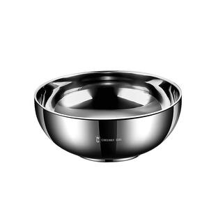 双层内外316不锈钢汤碗家用加厚隔热大汤盆大容量泡面碗拉面饭碗