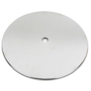 火锅锅圈盖子圆形电磁炉锅圈盖下沉式钢圈盖板不锈钢火锅桌补洞盖