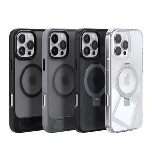 switcheasy适用2025款苹果17pro手机壳17Air新款iphone16promax磁吸支架二合一16全包防摔透明支架plus保护套