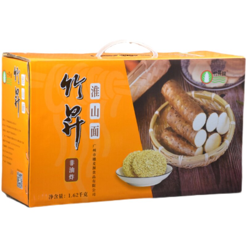 营养粗粮早餐非油炸整箱淮山面