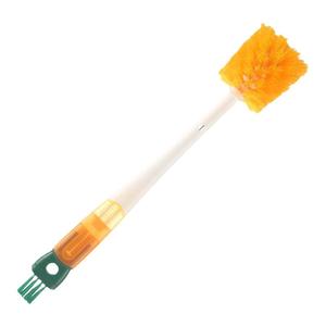 五合一长柄洗杯刷保温瓶奶瓶奶嘴吸管水杯多功能可悬挂无死角瓶刷