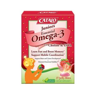 CATALO家得路挪威儿童深海鱼油omega3脂肪酸高纯度DHA维生素D3