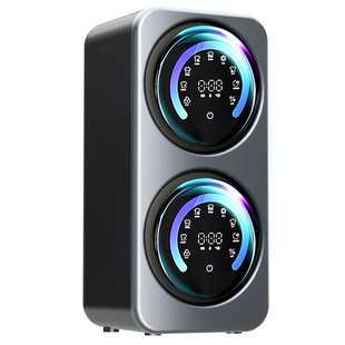 德国VCX双舱全自动滚筒洗衣机壁挂台式小型迷你内衣裤袜一机两桶