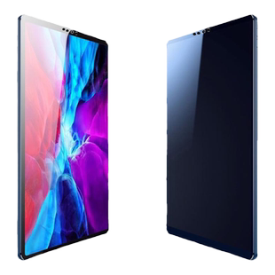 适用ipadpro2020版2021钢化膜12.9寸2022新款11寸2018贴膜平板电脑全面屏9.7苹果10.5英寸2017护眼2015类纸膜