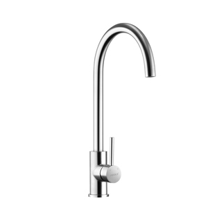 悍高  厨房冷热龙头360度可旋转水龙头304不锈钢拉丝无铅水槽龙头