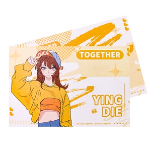 颖蝶8张拉丝满天星明信片来图diy自制彩色卡片打印请柬书签自白卡纸覆膜防水防刮定制贺卡自制珠光无物料周边