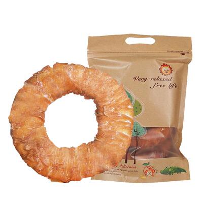 【狗狗磨牙棒】鸡肉牛皮甜甜圈