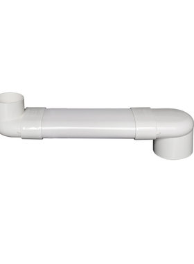 PVC50地漏移位器75扁管偏移弯头