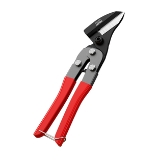 德力西电气多功能铁皮剪刀线槽剪不锈钢带剪彩钢瓦工业剪剥线钳