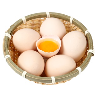 农冠山新鲜鸡蛋40g*50枚农家散养鸡蛋五谷杂粮喂养笨鸡蛋月子蛋
