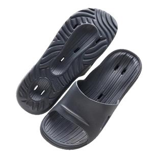 台湾进口男浴室防滑拖鞋室内家居男足底缓压透气漏孔设计居家拖鞋