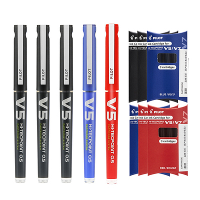 中性笔百乐可换墨胆式